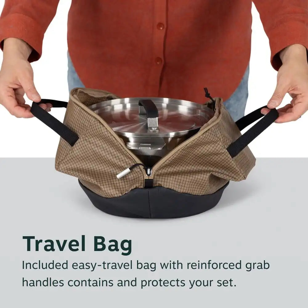 OXO® Campcore Cookware Set with Travel Bag